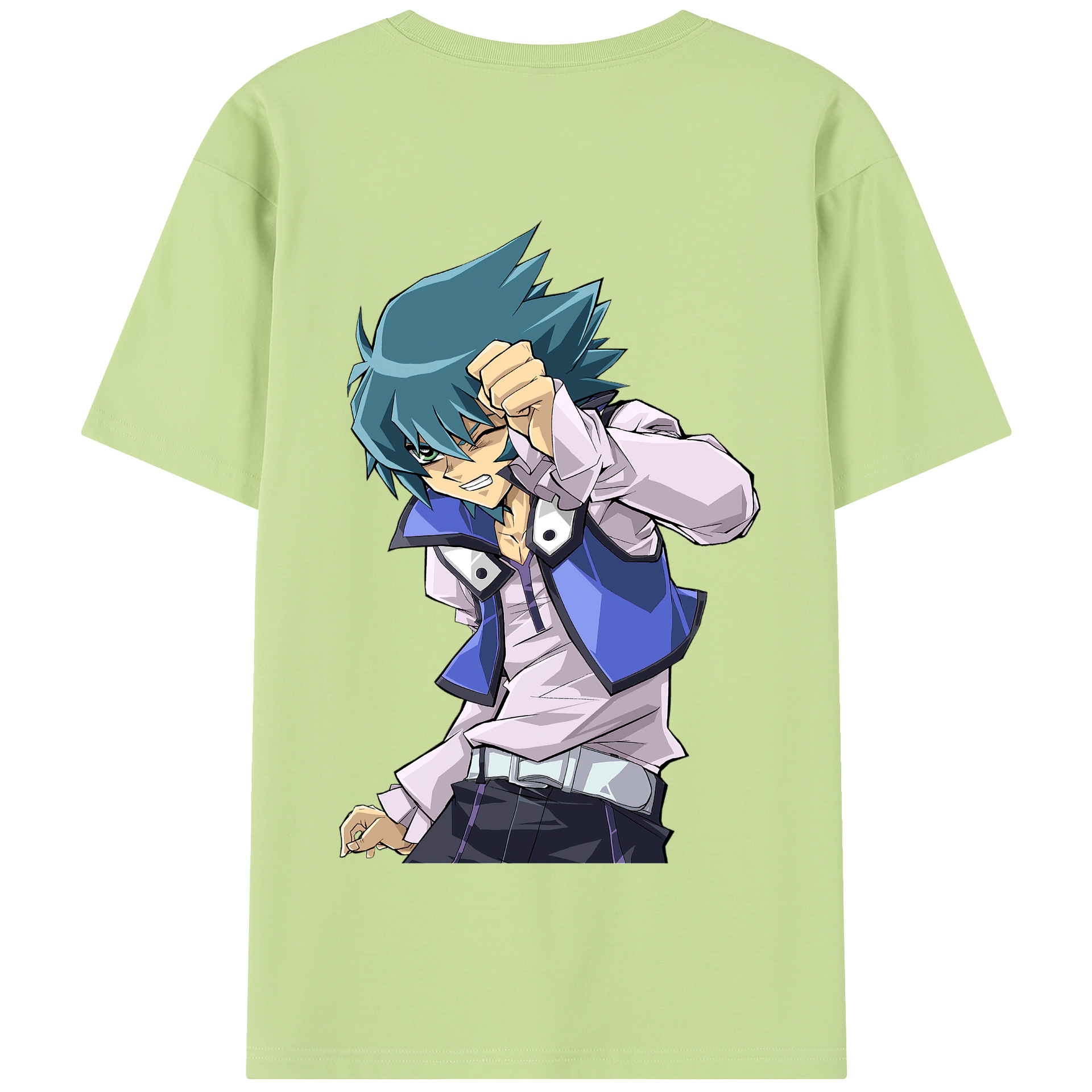 （画像用） 遊☆戯☆王 Yu-Gi-Oh! 綿100％半袖Tシャツ（背面プリント）